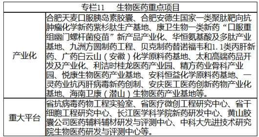 安徽省戰(zhàn)略性新興產業(yè)“十三五”發(fā)展規(guī)劃