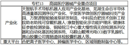 安徽省戰(zhàn)略性新興產業(yè)“十三五”發(fā)展規(guī)劃