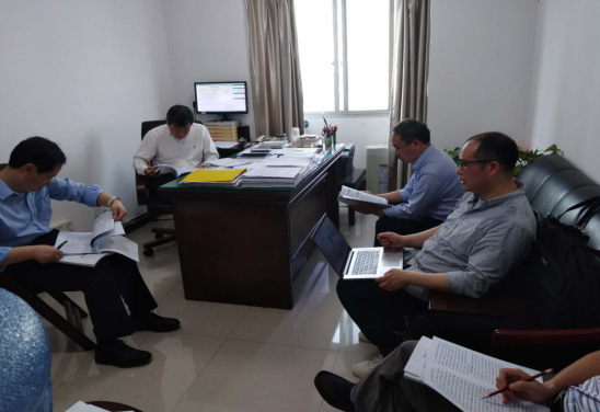 找準定位，我院協(xié)同賀州高新區(qū)向廣西科技廳領導匯報規(guī)劃進展