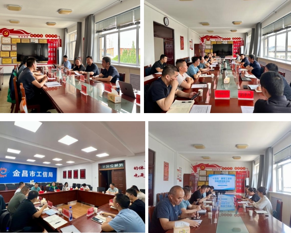 謀深謀實“十五五”規(guī)劃“三個重大”，我院邀行業(yè)專家參與座談——金昌市工信局組織企業(yè)座談會